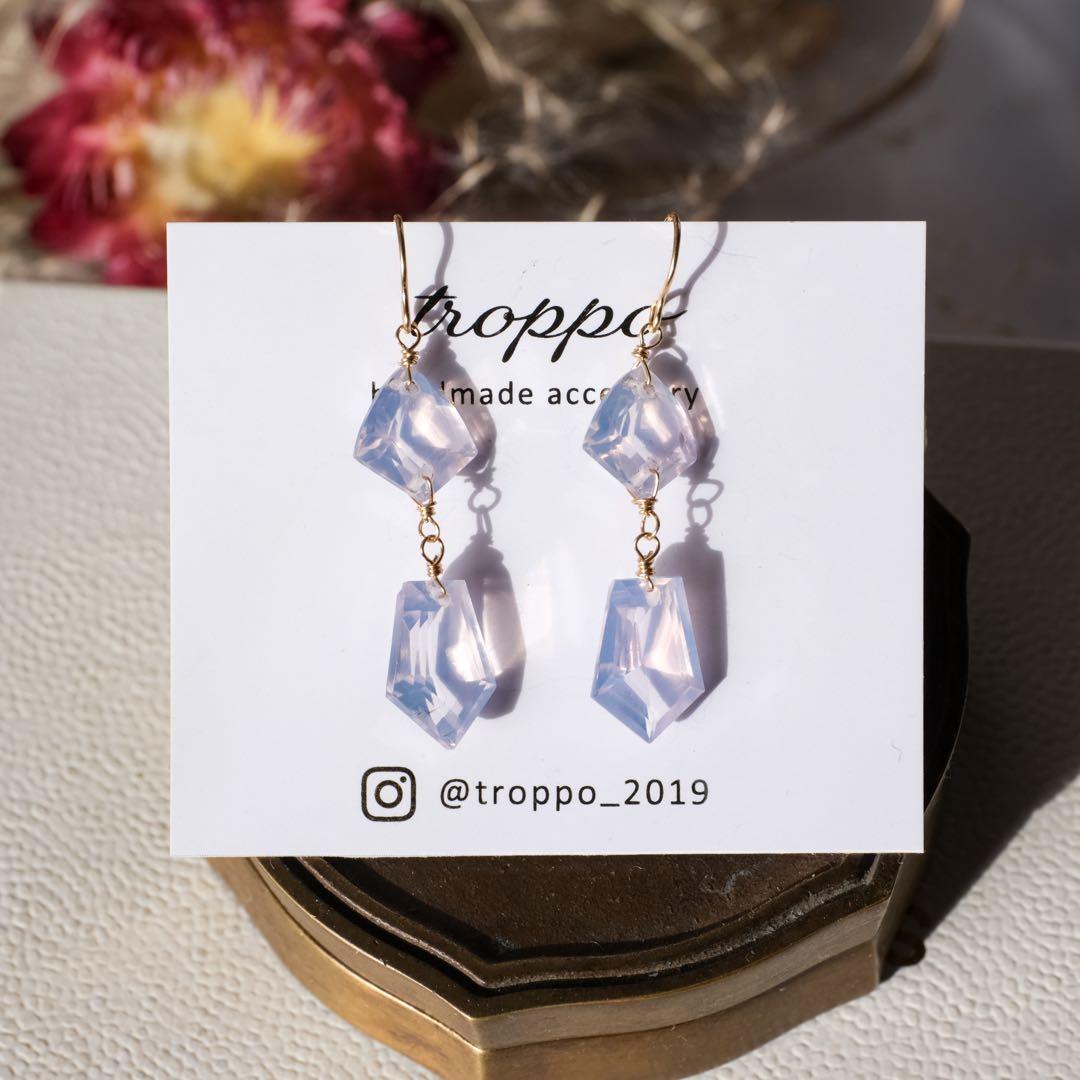 【1点のみ】14kgfスコロライトピアス/イヤリング