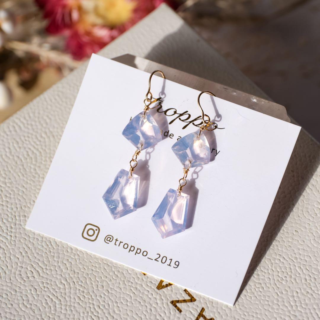 【1点のみ】14kgfスコロライトピアス/イヤリング