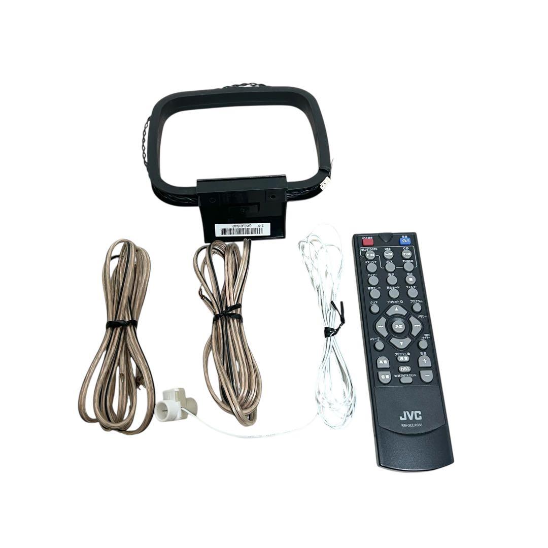 JVC ミニコンポ EX-S55 オーディオ　コンポ　音楽　CD MD