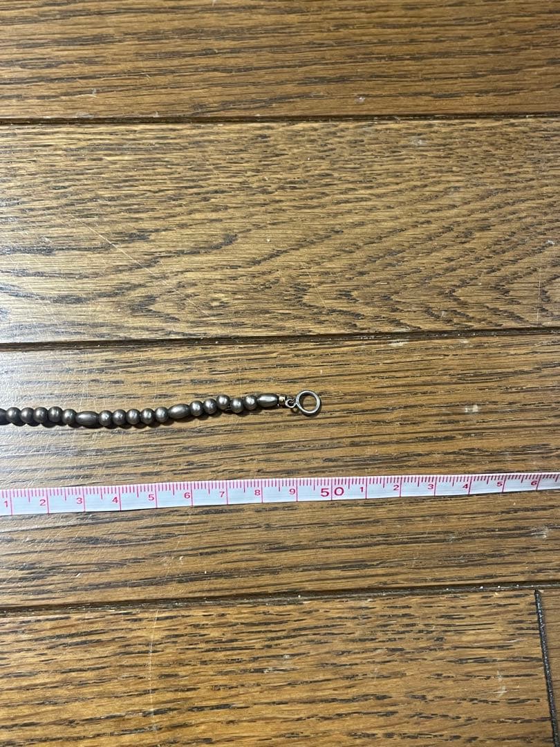 インディアンジュエリー　シルバーネックレス ナバホパールネックレス