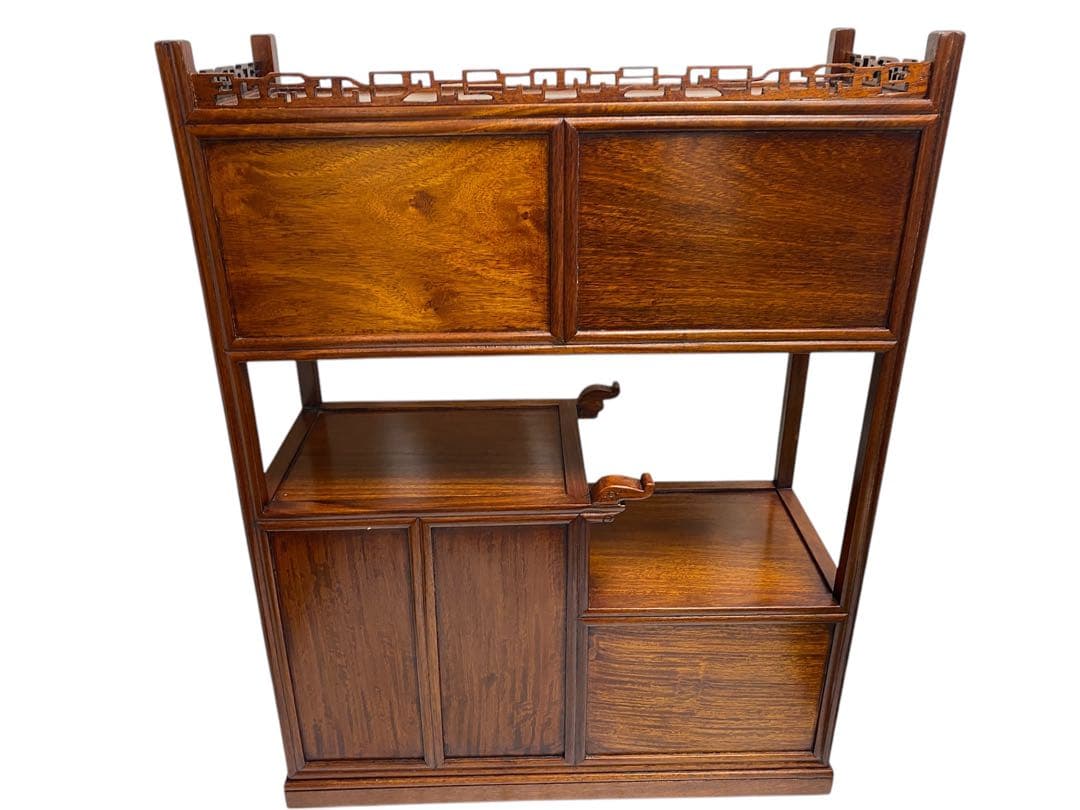 飾り棚　茶道棚　アンティーク棚