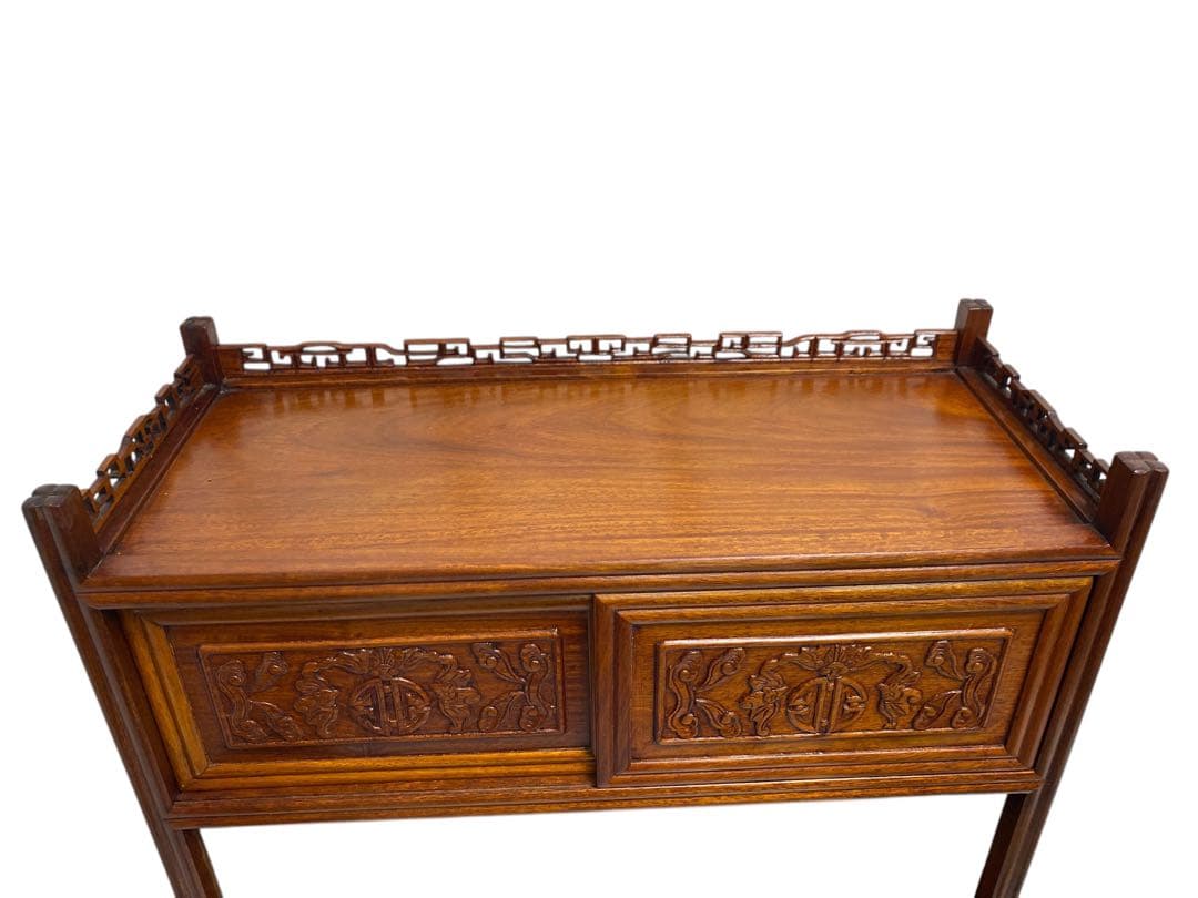 飾り棚　茶道棚　アンティーク棚