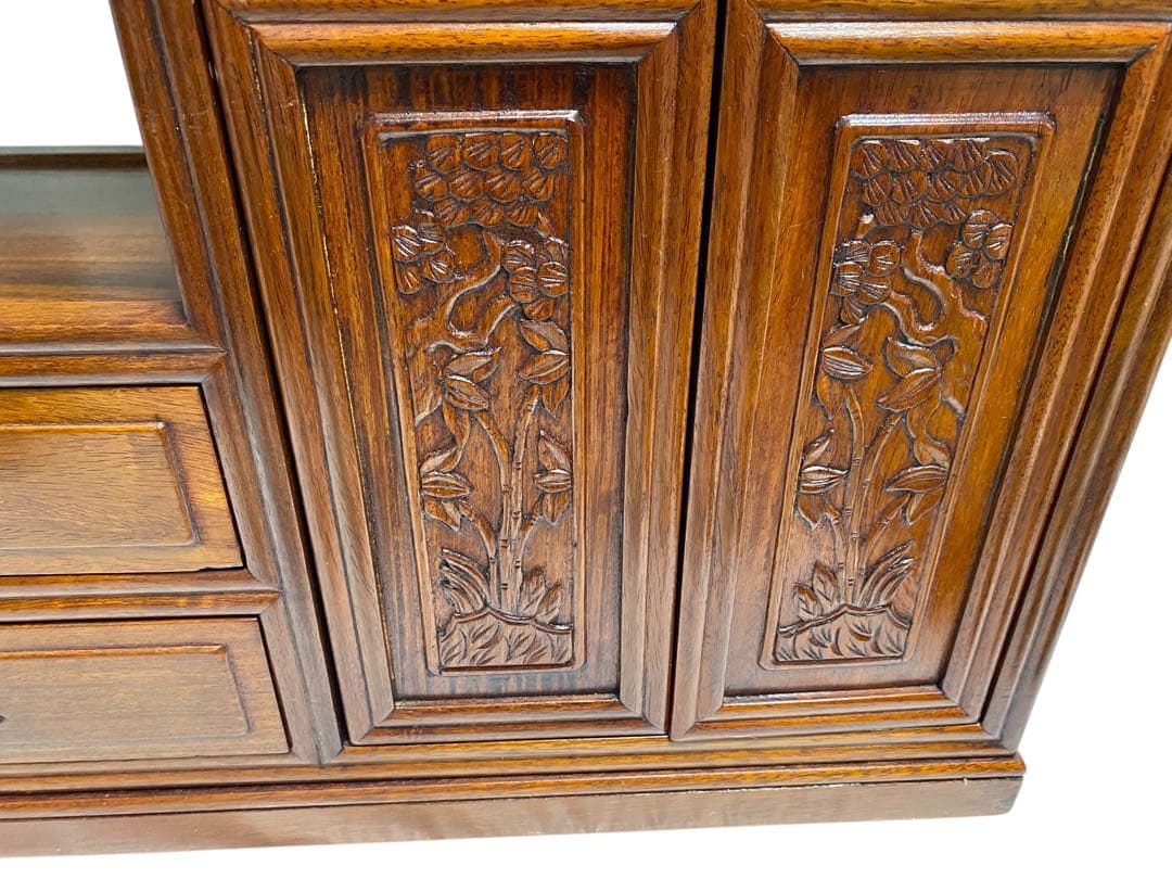 飾り棚　茶道棚　アンティーク棚