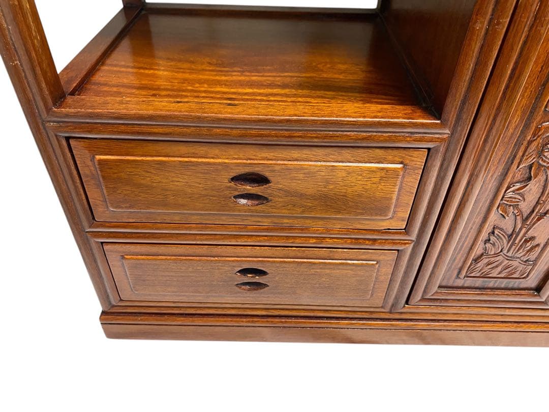 飾り棚　茶道棚　アンティーク棚