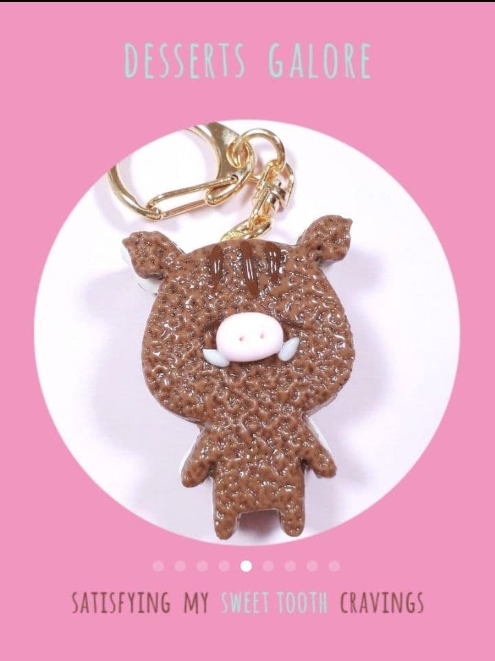 71Teremama様の型使用 あにまるクッキーサンド キーホルダー オーダ ー