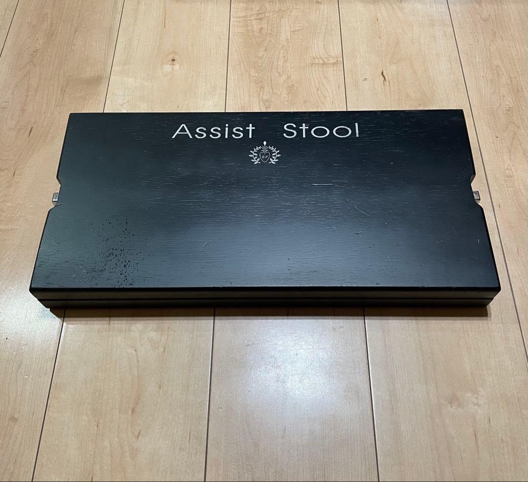 吉澤 ピアノ足台　 アシストスツール　ASS-V 黒