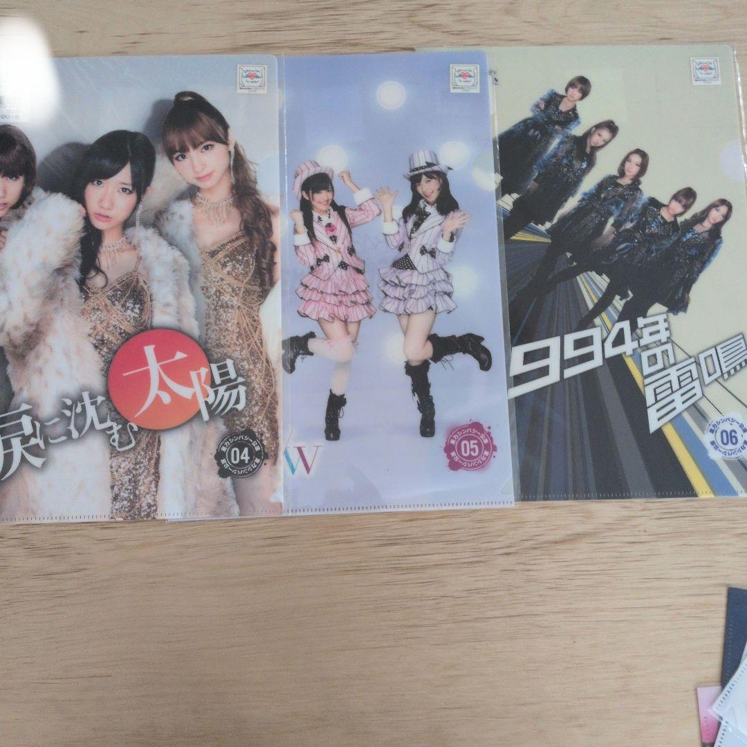 AKB48teamSURPRISE クリアファイル 13枚セット