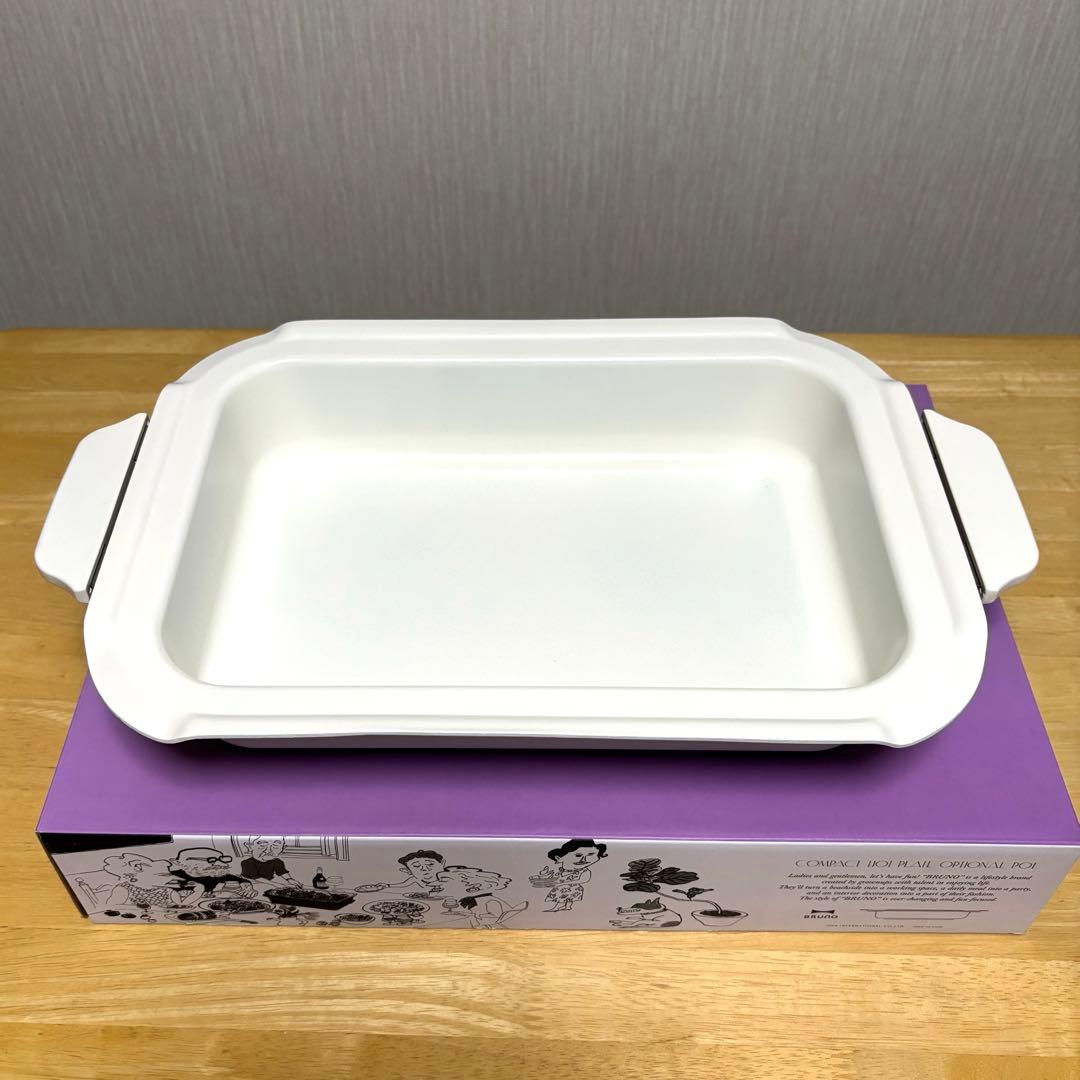 ブルーノ　新品　セラミック鍋　マルチプレート　グリルプレート　たこ焼きプレート