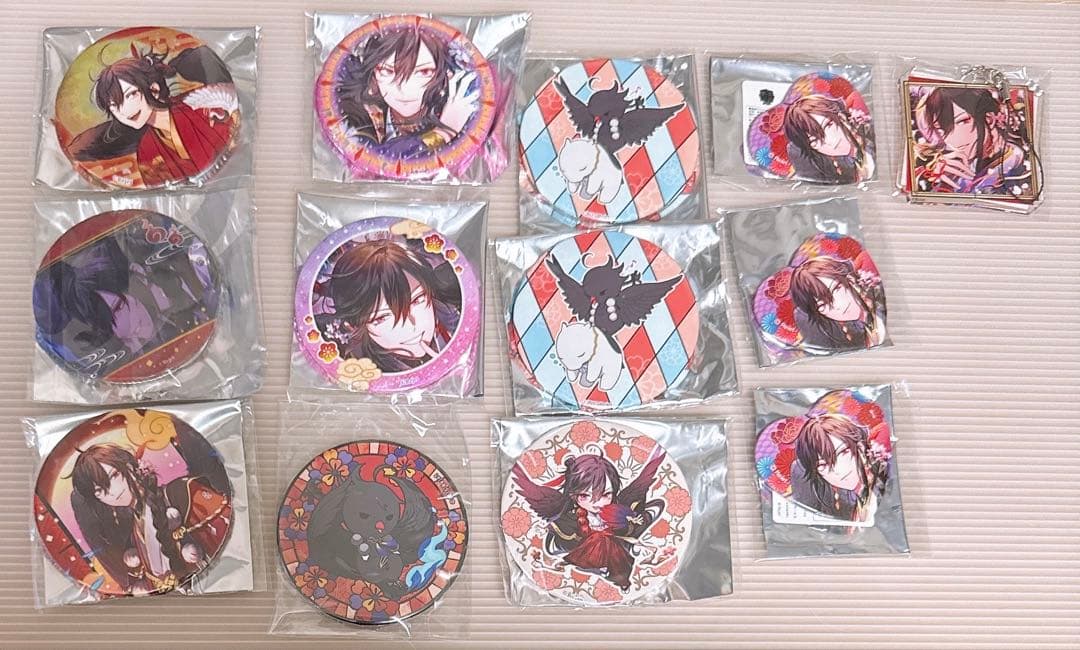 d*2様 幽幻ロマンチカ ヒフミ 缶バッジ他 77点 まとめ売り