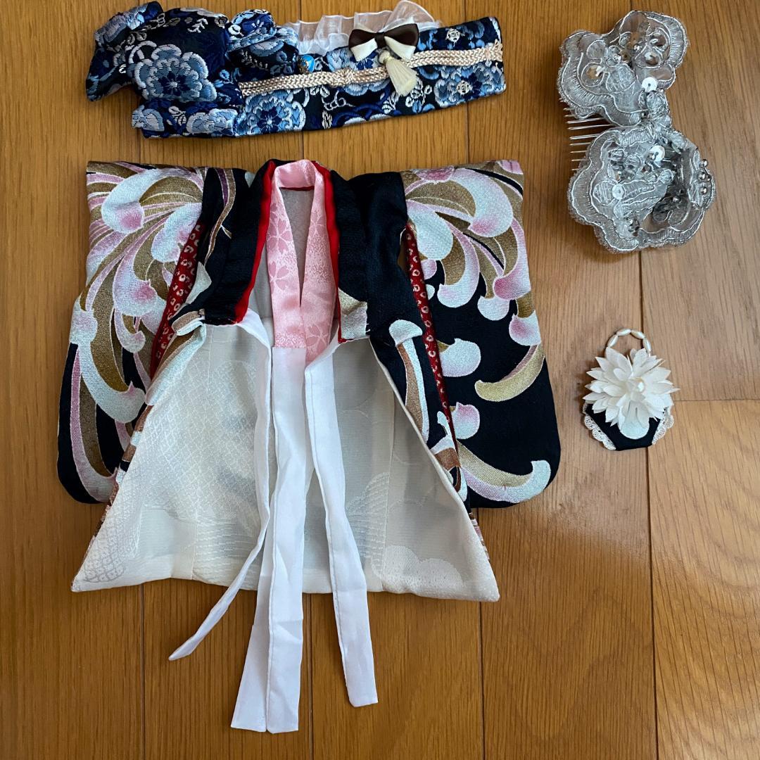 ブライス着物 正絹 豪華大振袖セット★ブライスアウトフィット