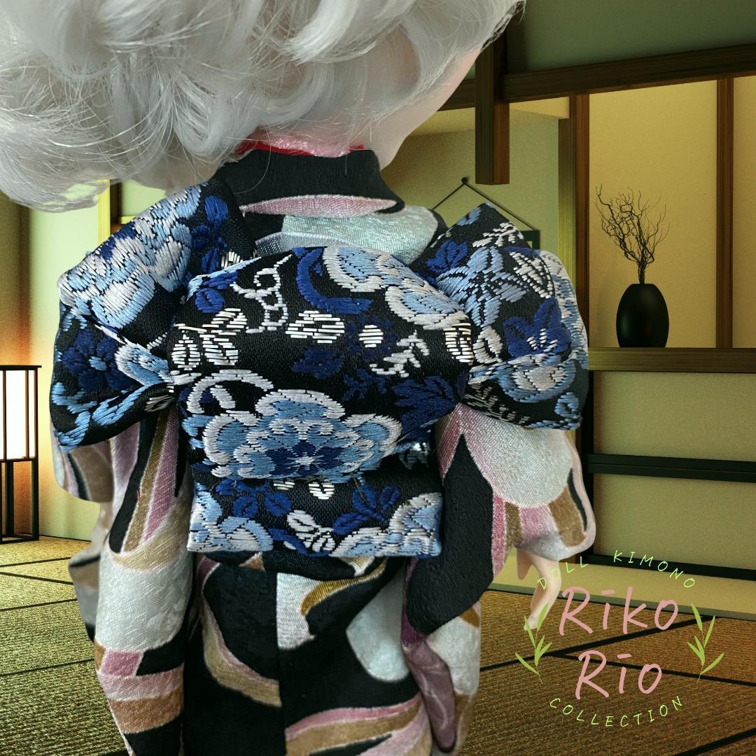 ブライス着物 正絹 豪華大振袖セット★ブライスアウトフィット