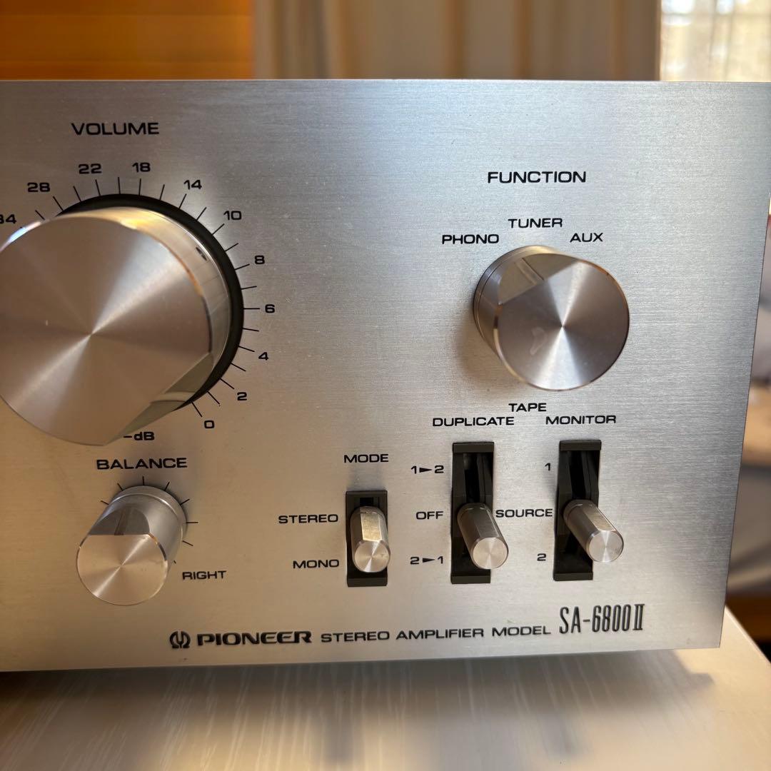 Pioneer プリメインアンプ　SA-6800II パイオニア