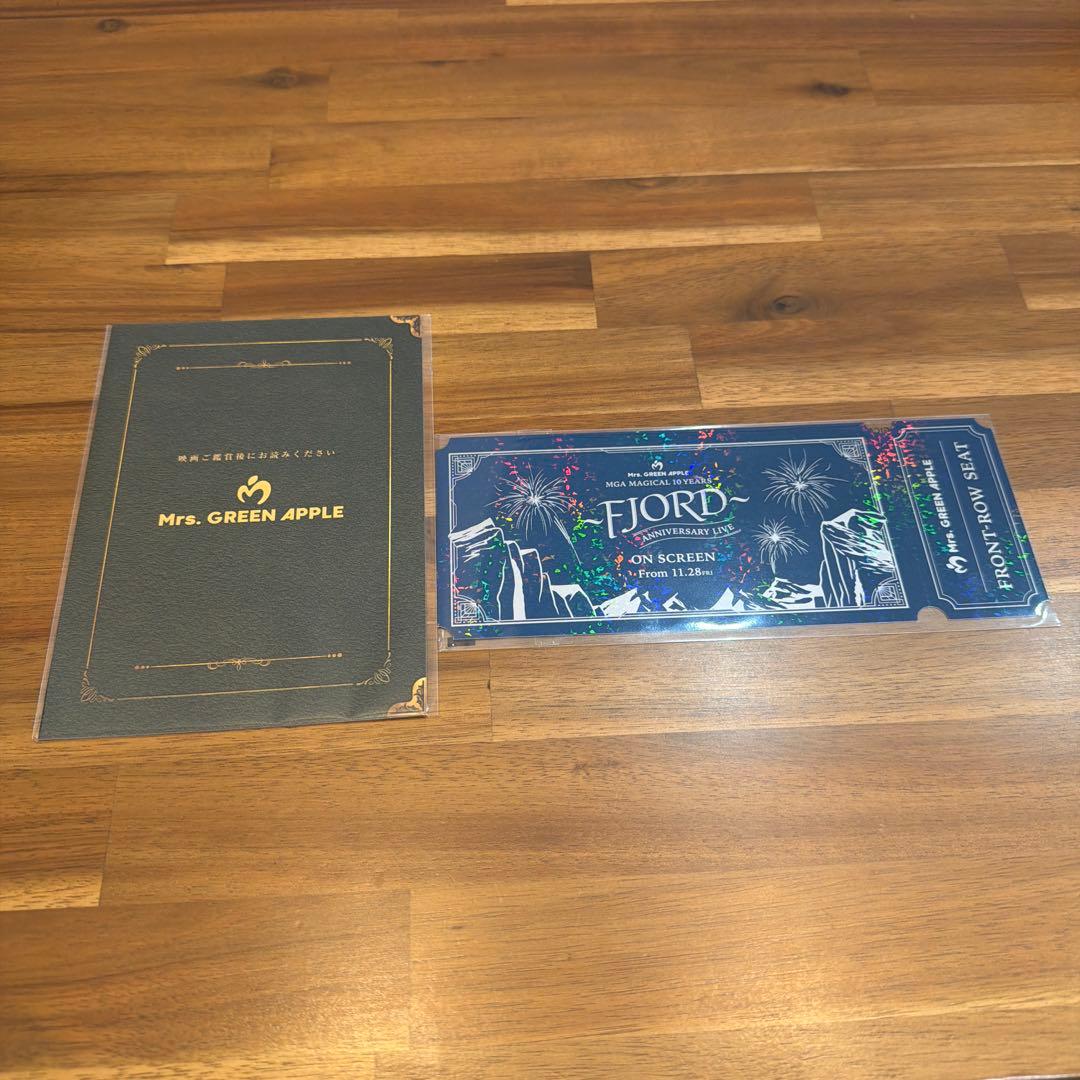 ミセス　ムビチケアクリルフレーム(オリジナルBOX、ムビチケ使用済み付