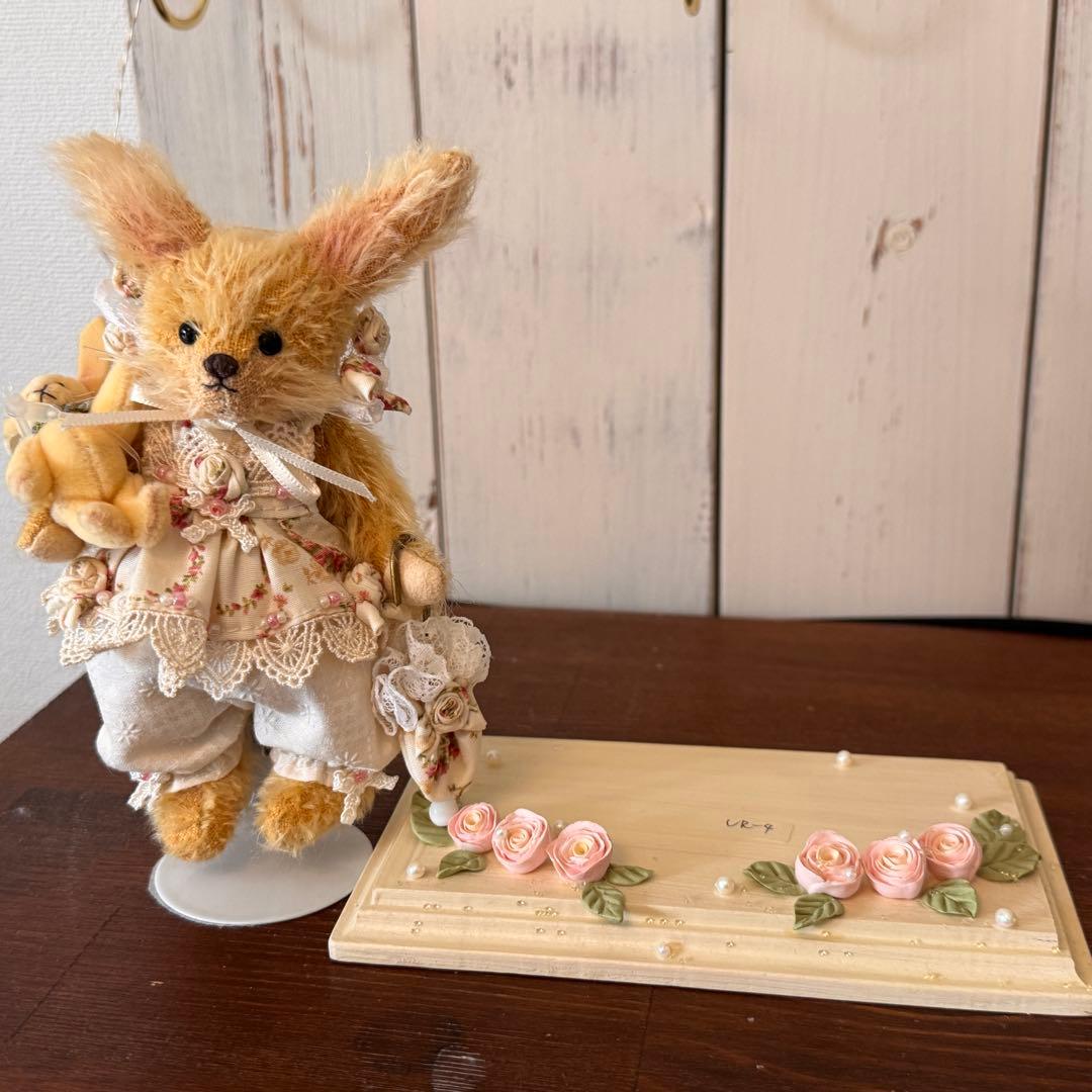 田中富美子先生　ハンドメイド　作家　ドレスうさぎ