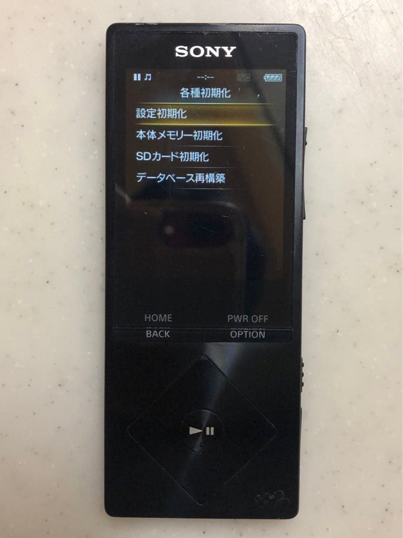 SONY WALKMAN NW-A17 ソニー ウォークマン ブラック 本体のみ