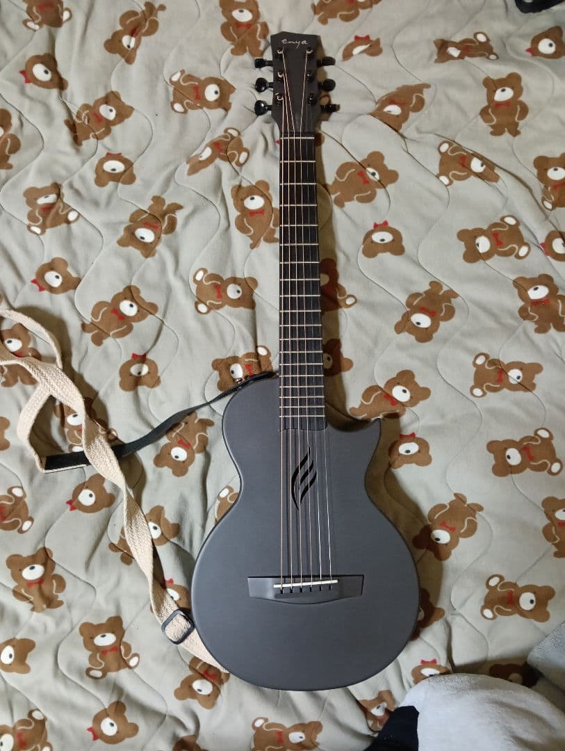 ENYA エンヤ Enya Nova Go Mini 極美品 トラベルギター