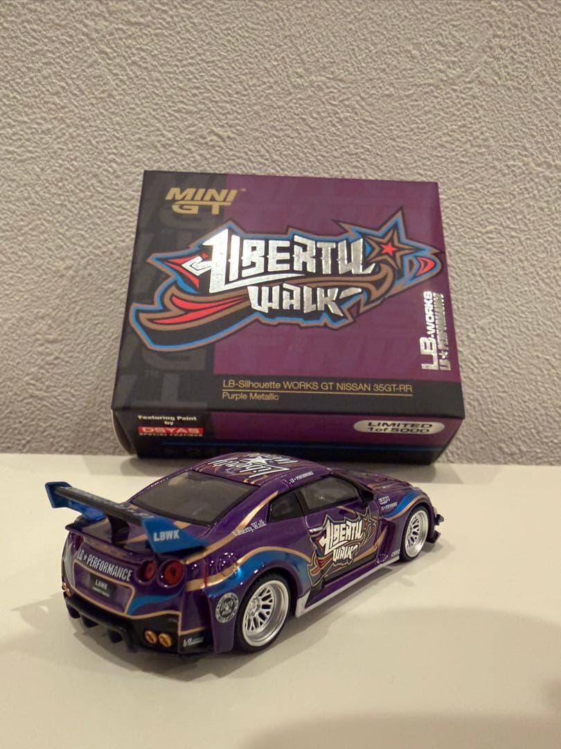 ミニカー mini gt 245 LIBERTY WALK NISSAN 35GT-RR