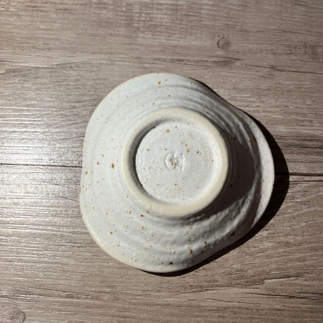 D-4 和食器 小皿 5客セット 渦巻き 貫入 グリーン 豆皿 取り皿 銘々皿