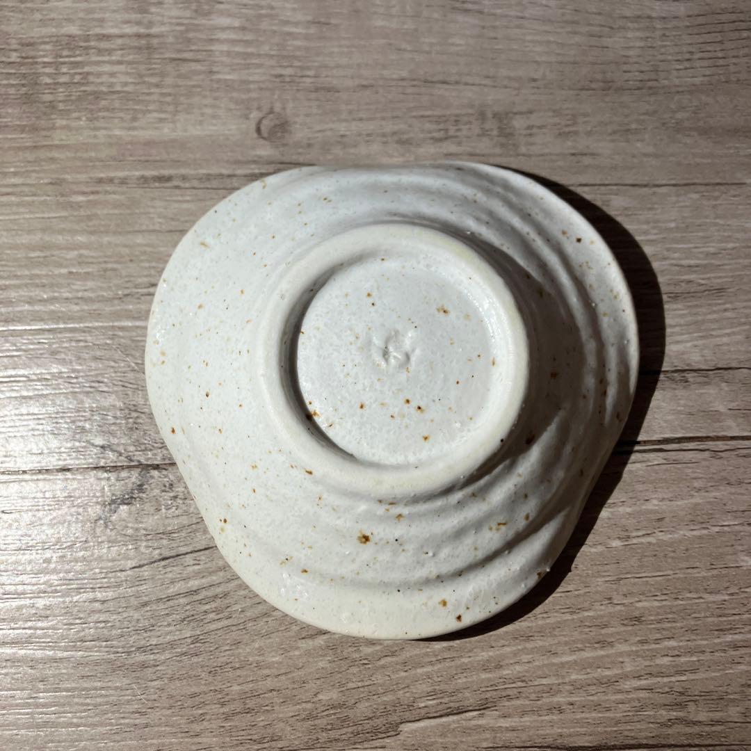 D-4 和食器 小皿 5客セット 渦巻き 貫入 グリーン 豆皿 取り皿 銘々皿