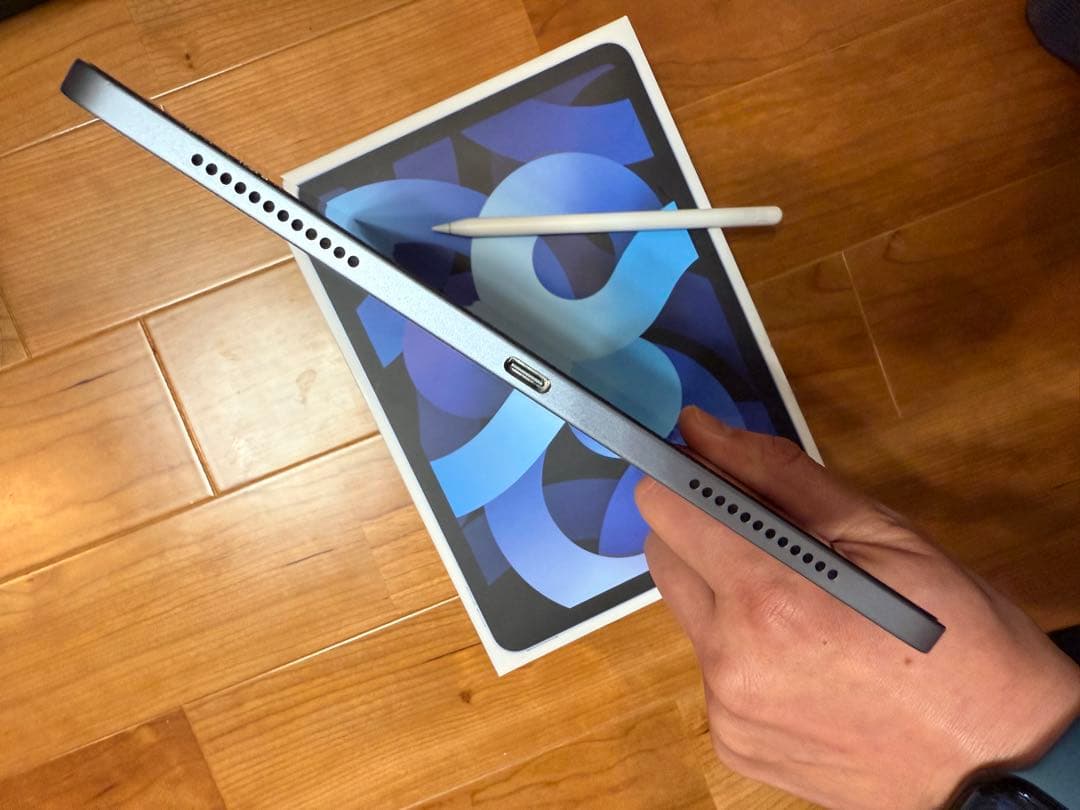ApplePencil付きiPad Air第4世代 256GB スカイブルー