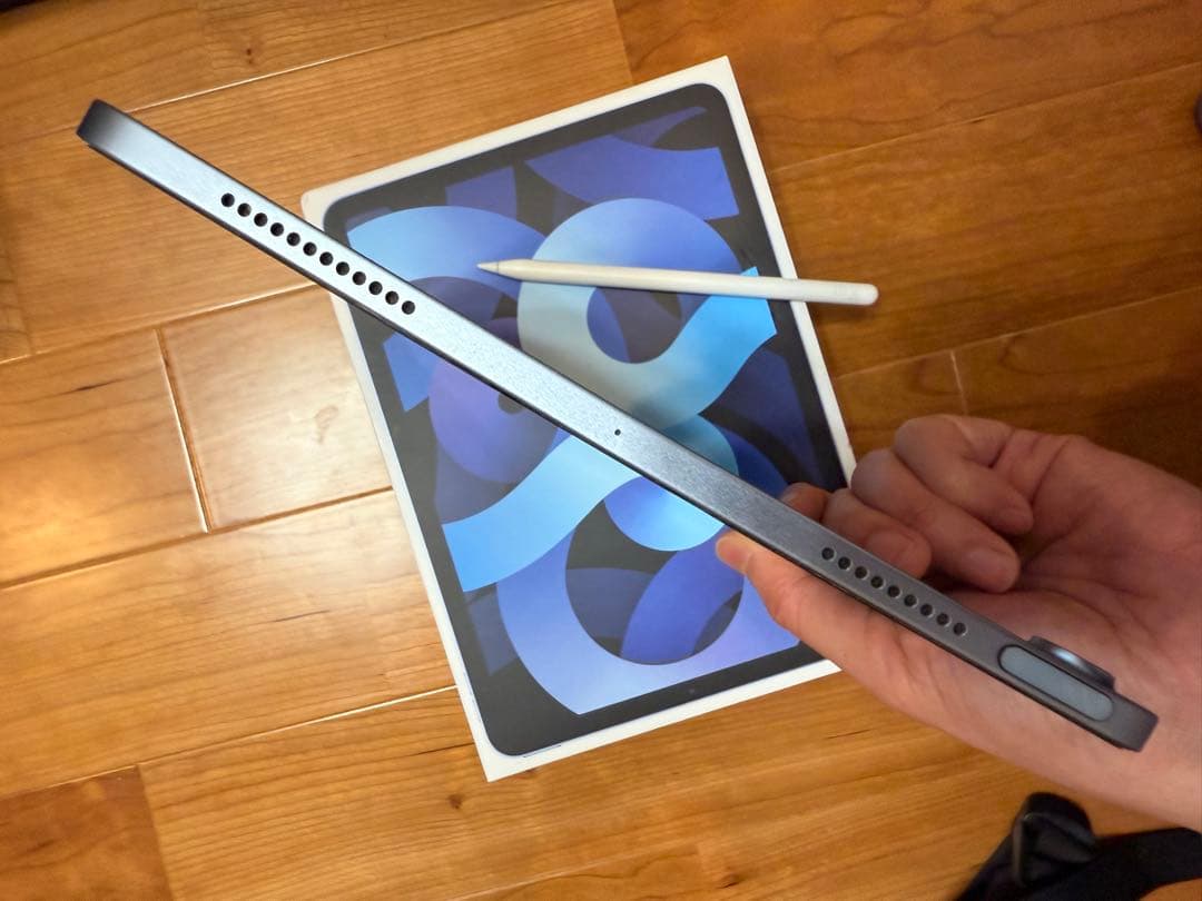 ApplePencil付きiPad Air第4世代 256GB スカイブルー