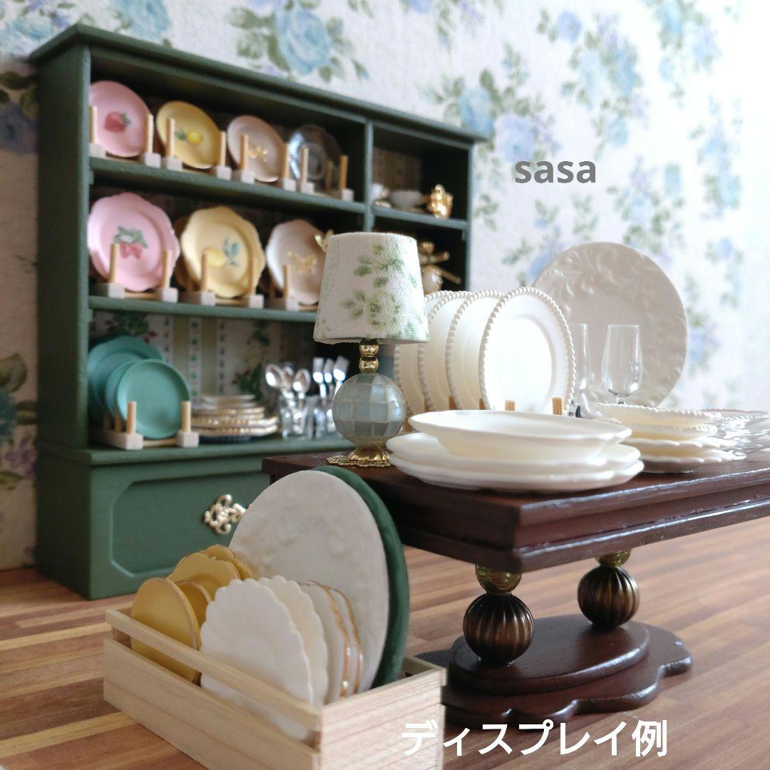 ミニチュア家具　ミニチュア雑貨屋さんの家具セット