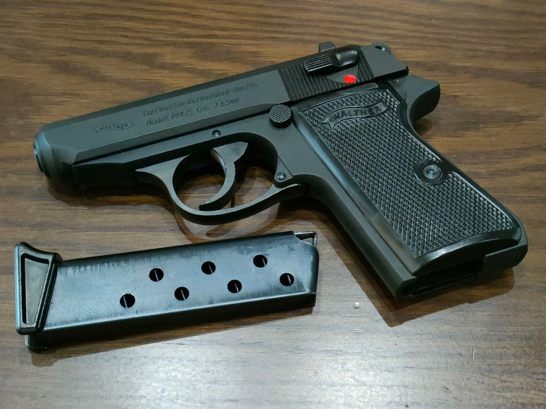 マルシン　ワルサー PPK/S モデルガン　ブラックHW