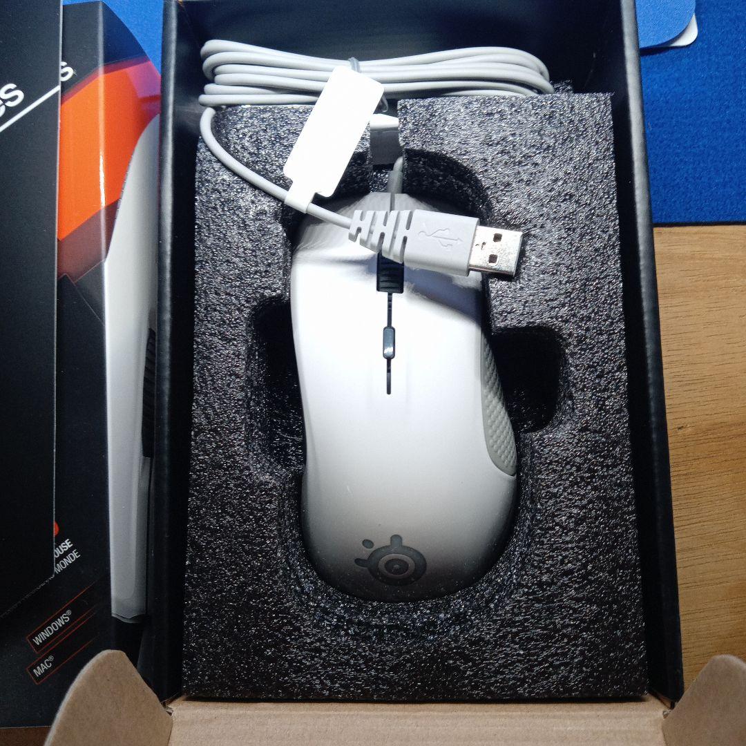 ⭐️ SteelSeries Rival 300 RGBホワイトマウス