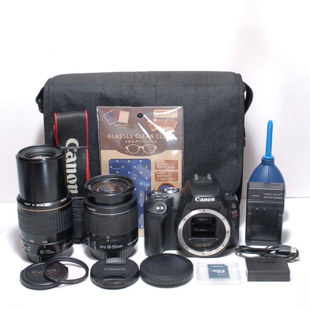 美品✨望遠レンズデビュー✨Canon Kiss X9✨ダブルレンズ✨スポーツ観戦