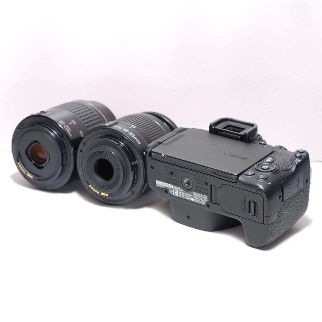 美品✨望遠レンズデビュー✨Canon Kiss X9✨ダブルレンズ✨スポーツ観戦