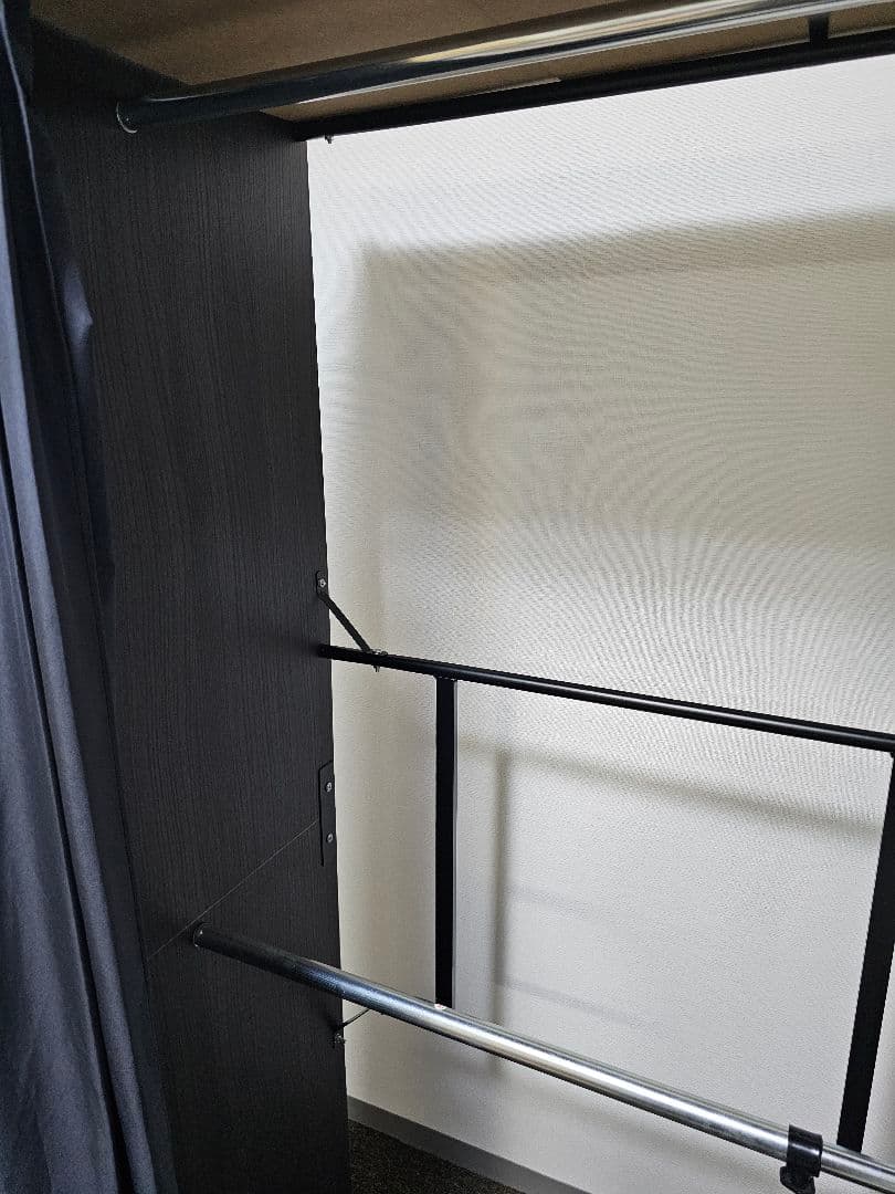 ハンガーラック　コートラック　クローゼットハンガー　収納