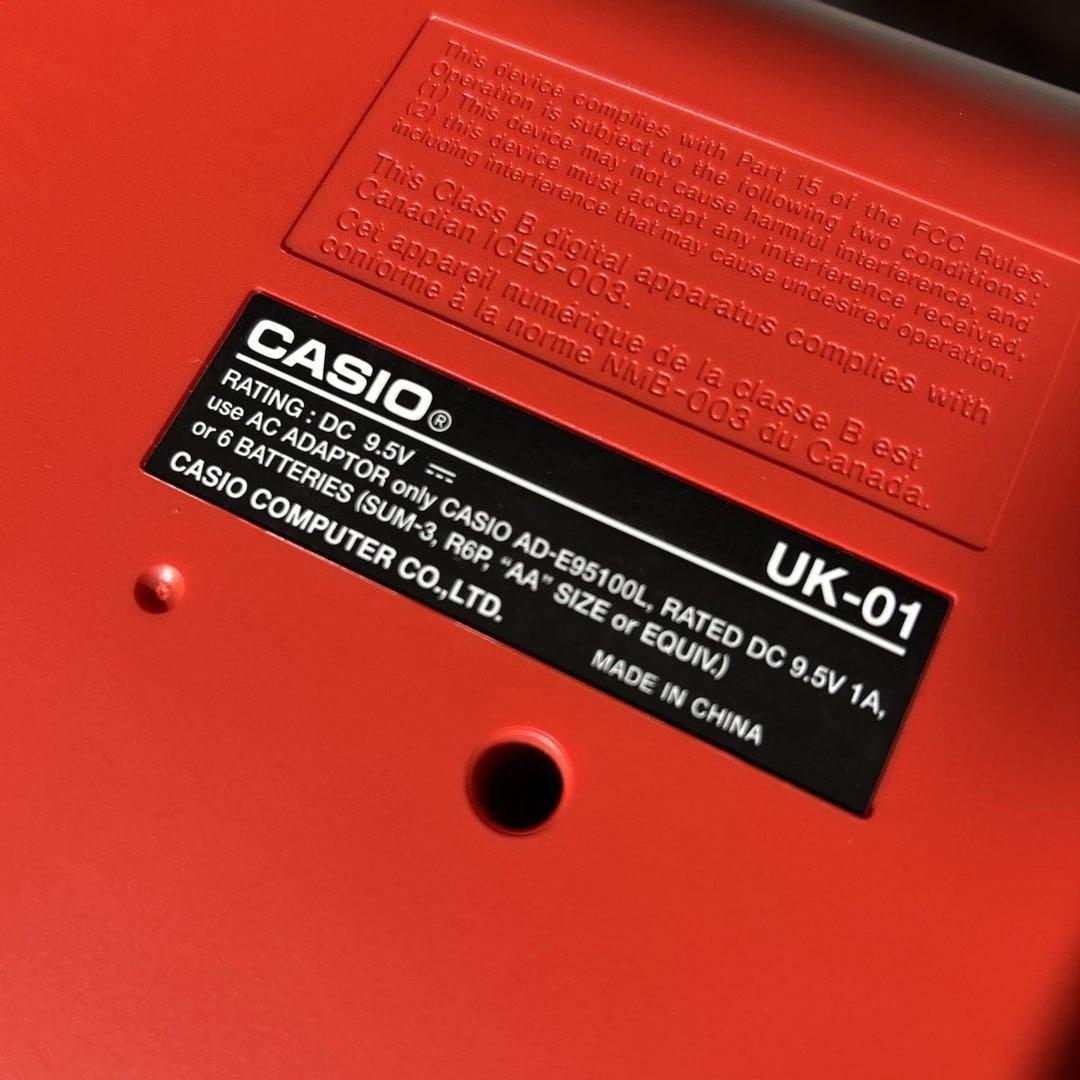 CASIO(カシオ) 32ミニ鍵盤 電子キーボード UK-01 ミニキーボード