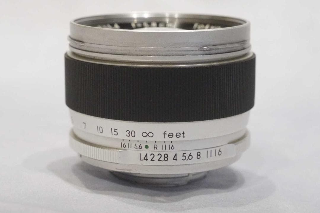 REオートトプコール58mm/1.4　純正フード・前後キャップつき　動作確認済