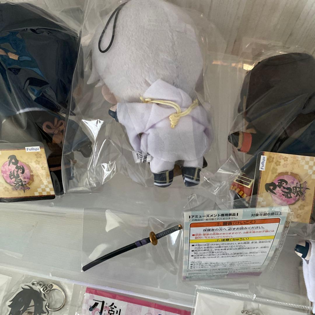 刀剣乱舞 とうらぶ ぬーどるストッパー フィギュア 伊達組 セット