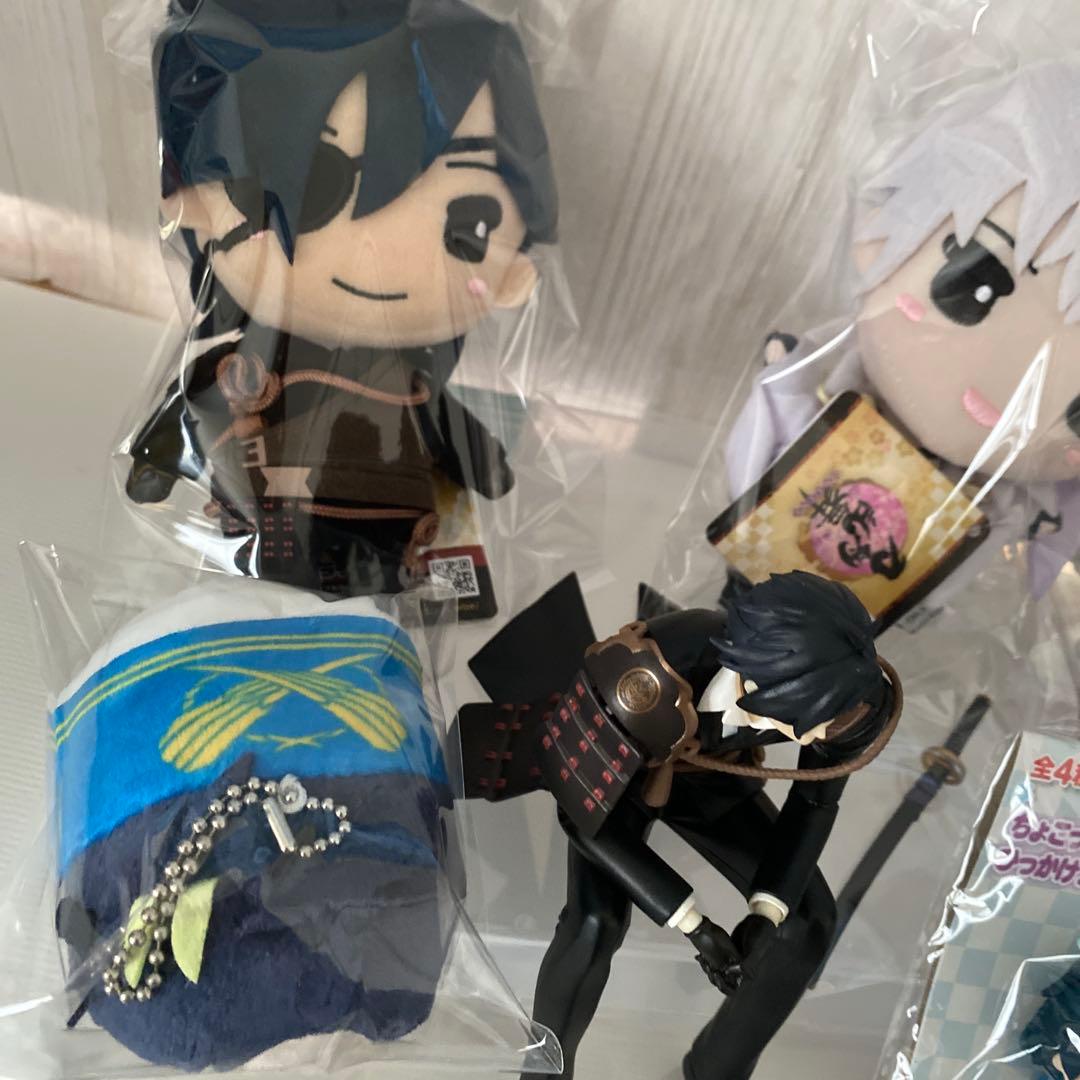 刀剣乱舞 とうらぶ ぬーどるストッパー フィギュア 伊達組 セット