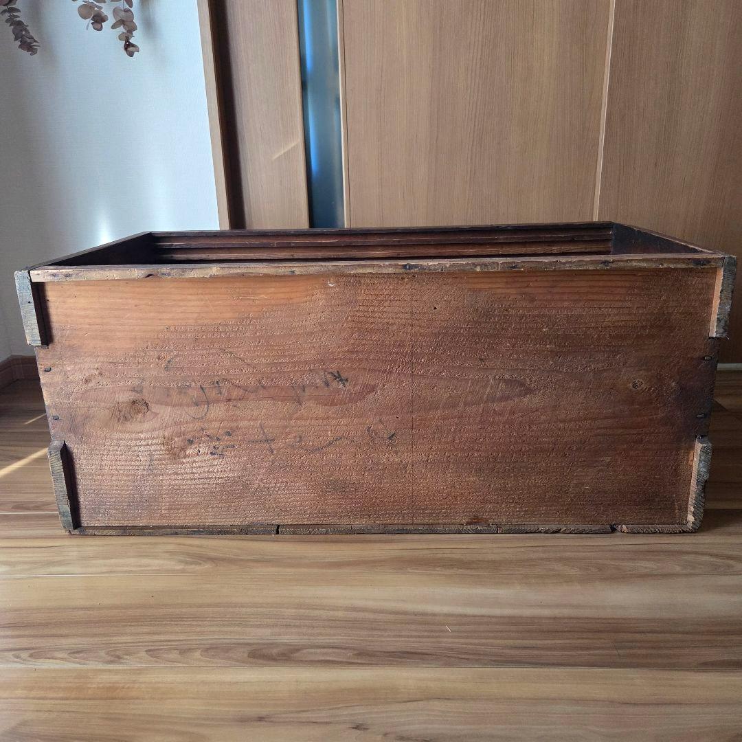 ガラス引戸棚 陳列ケース 収納棚 古家具硝子 当時物 アンティーク