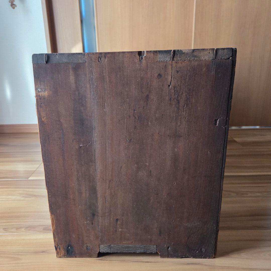 ガラス引戸棚 陳列ケース 収納棚 古家具硝子 当時物 アンティーク