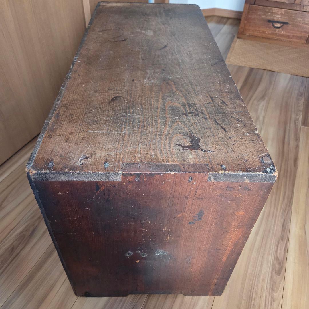 ガラス引戸棚 陳列ケース 収納棚 古家具硝子 当時物 アンティーク