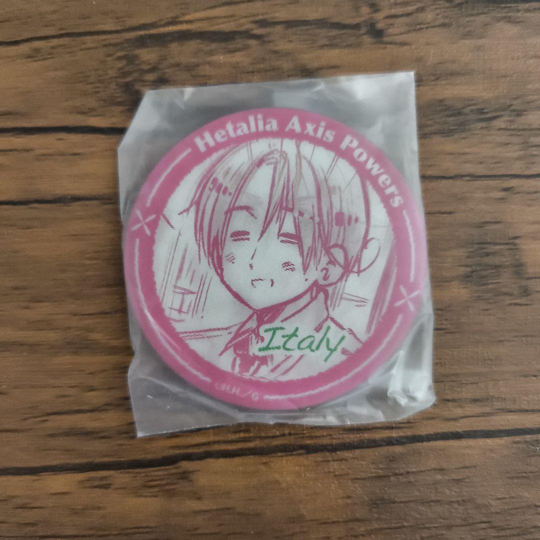 ヘタリア　チェンジング缶バッジ　イタリア　しちへんげ