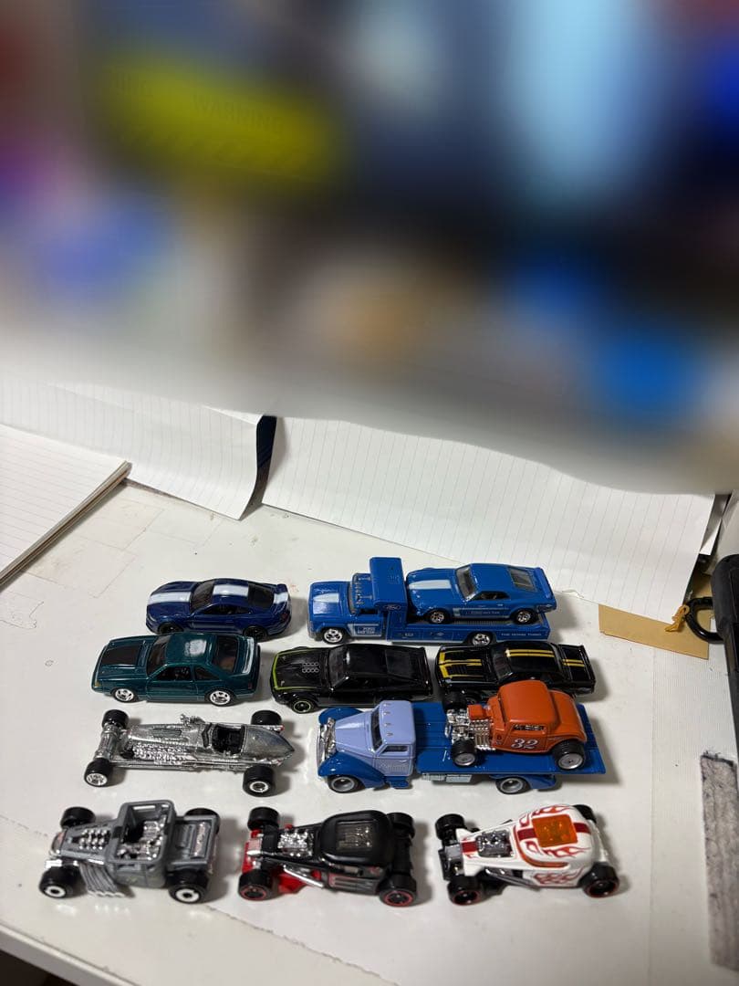 ホットウィールミニカー　アメ車 モットロット+フォード 12台セット&おまけ3台