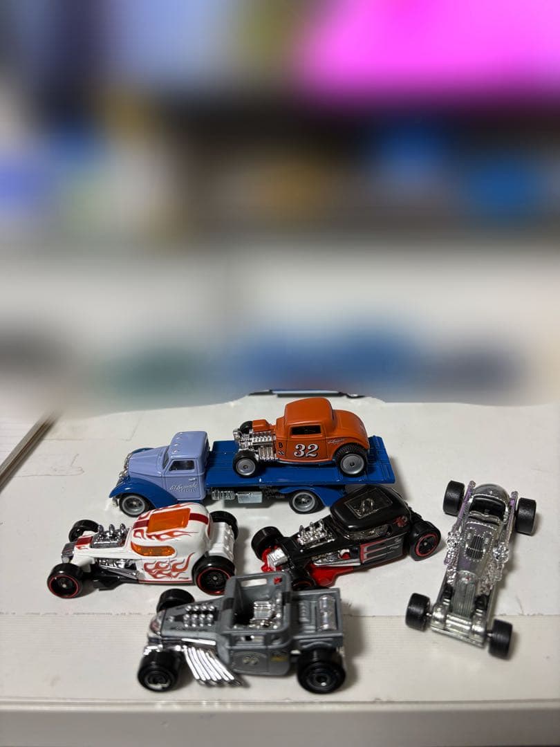 ホットウィールミニカー　アメ車 モットロット+フォード 12台セット&おまけ3台