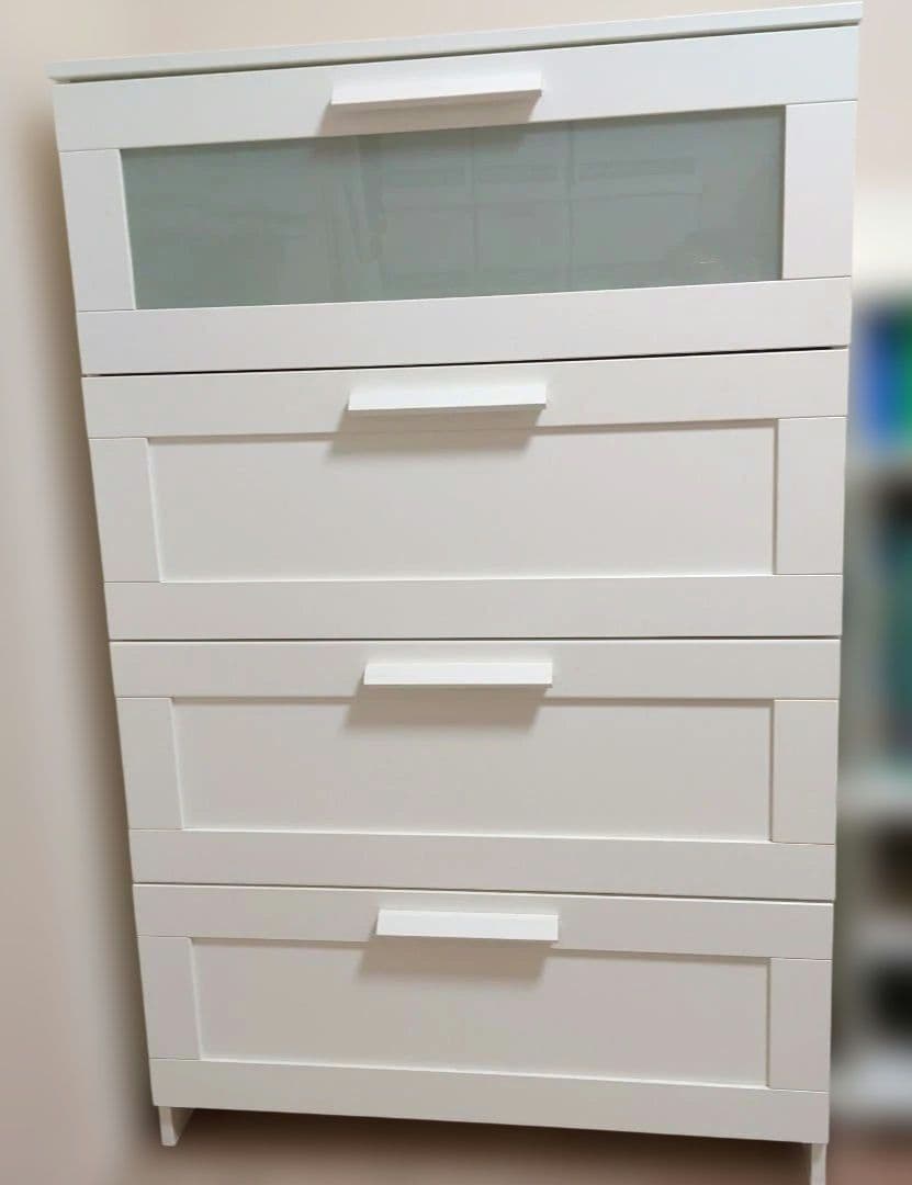 IKEA　BRIMNES ブリムネス　4段チェスト