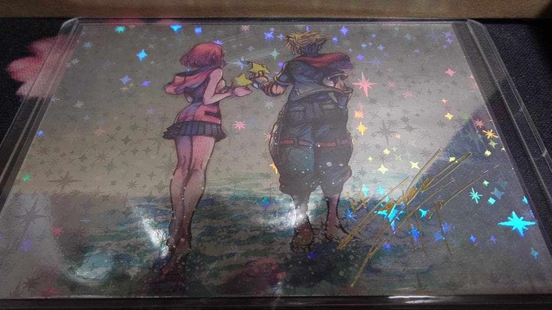 キングダムハーツアートミュージアム スペシャルカード シークレット ソラ、カイリ