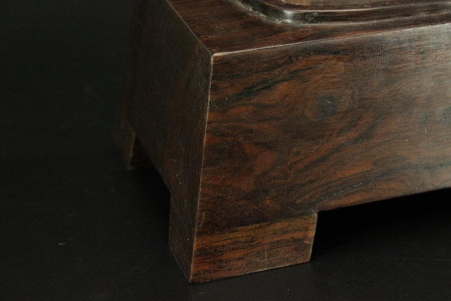 太湖石 馬姿石 鑑賞 盆石 霊璧石 希少 中国美術(ZE777)