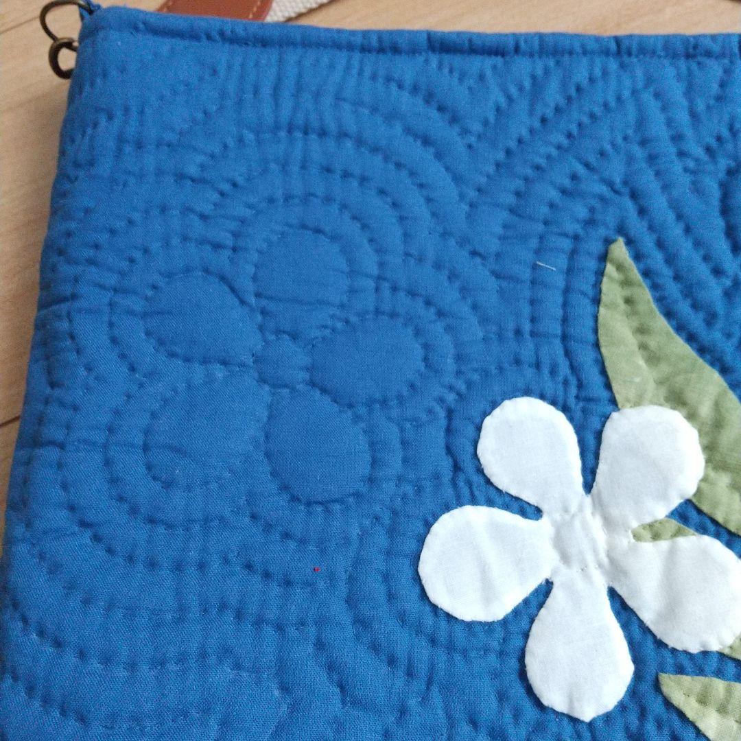 ハワイアンキルトショルダーバッグホヌ