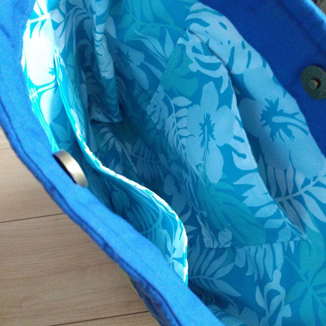 ハワイアンキルトショルダーバッグホヌ