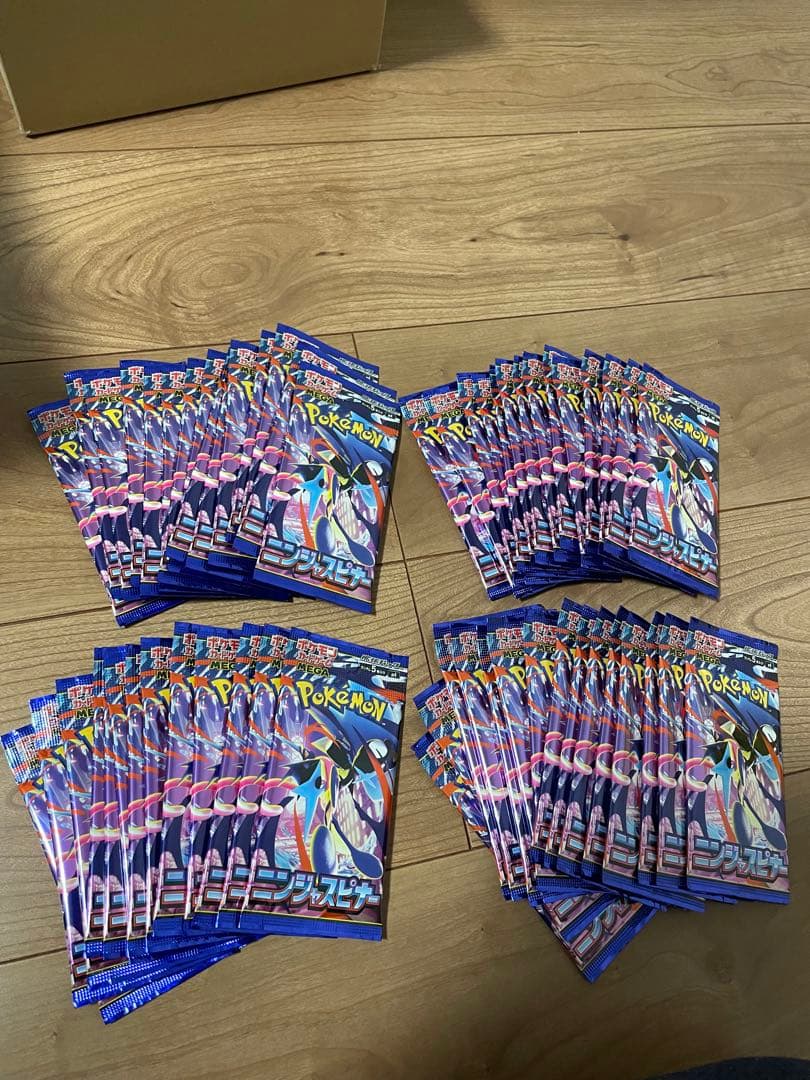 ポケモンカード　ニンジャスピナー　サーチ済みパック　60パック