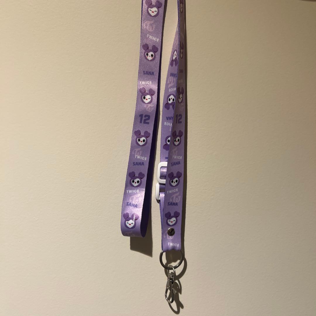 Twice Sana うちわケース（ストラップ付き）　うちわセット