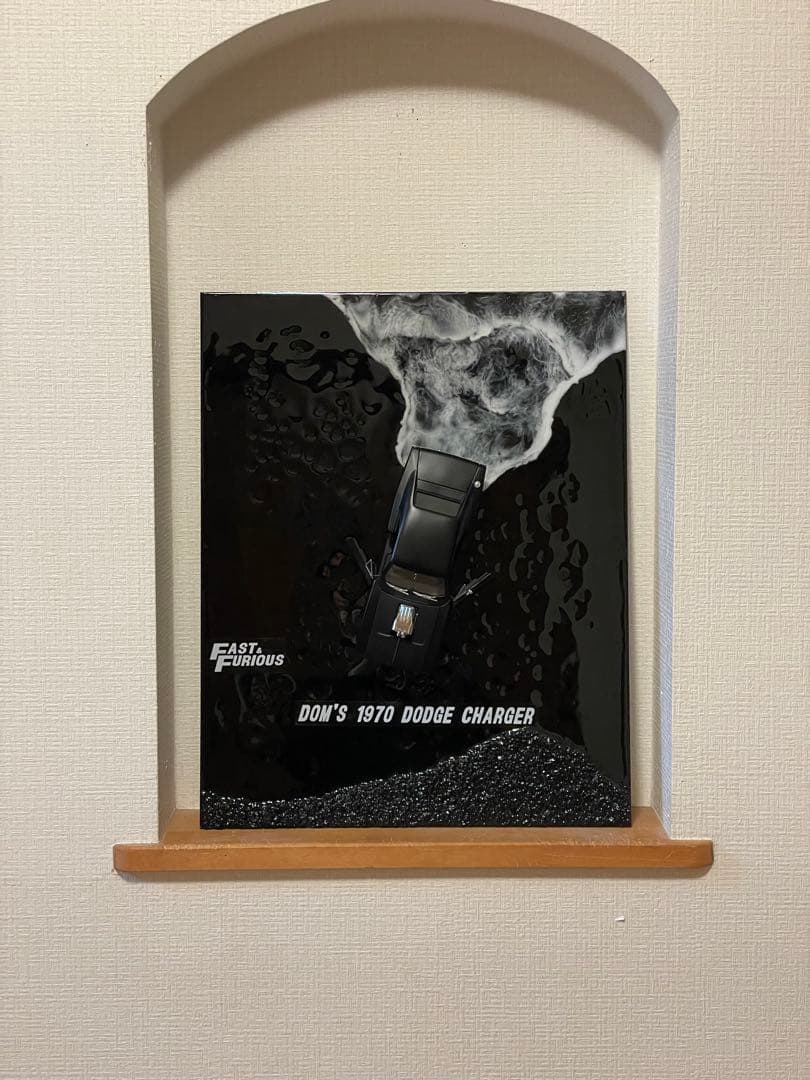 ☆ワイルドスピードミニカー　オリジナルアートパネル CHARGER☆