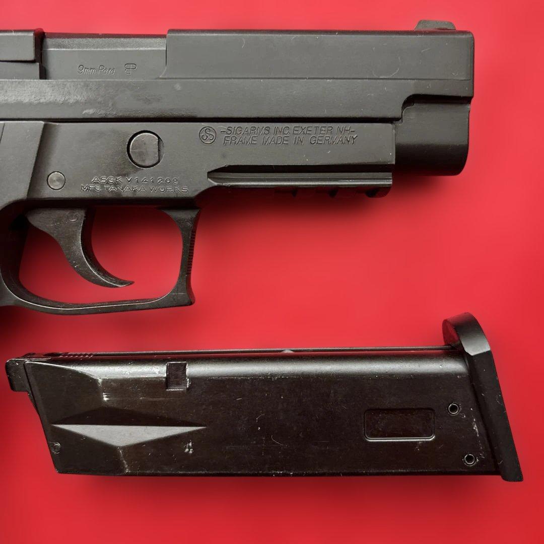 タナカ　SIG SAUER P226レイル　HW 訳ありガスブローバックガン